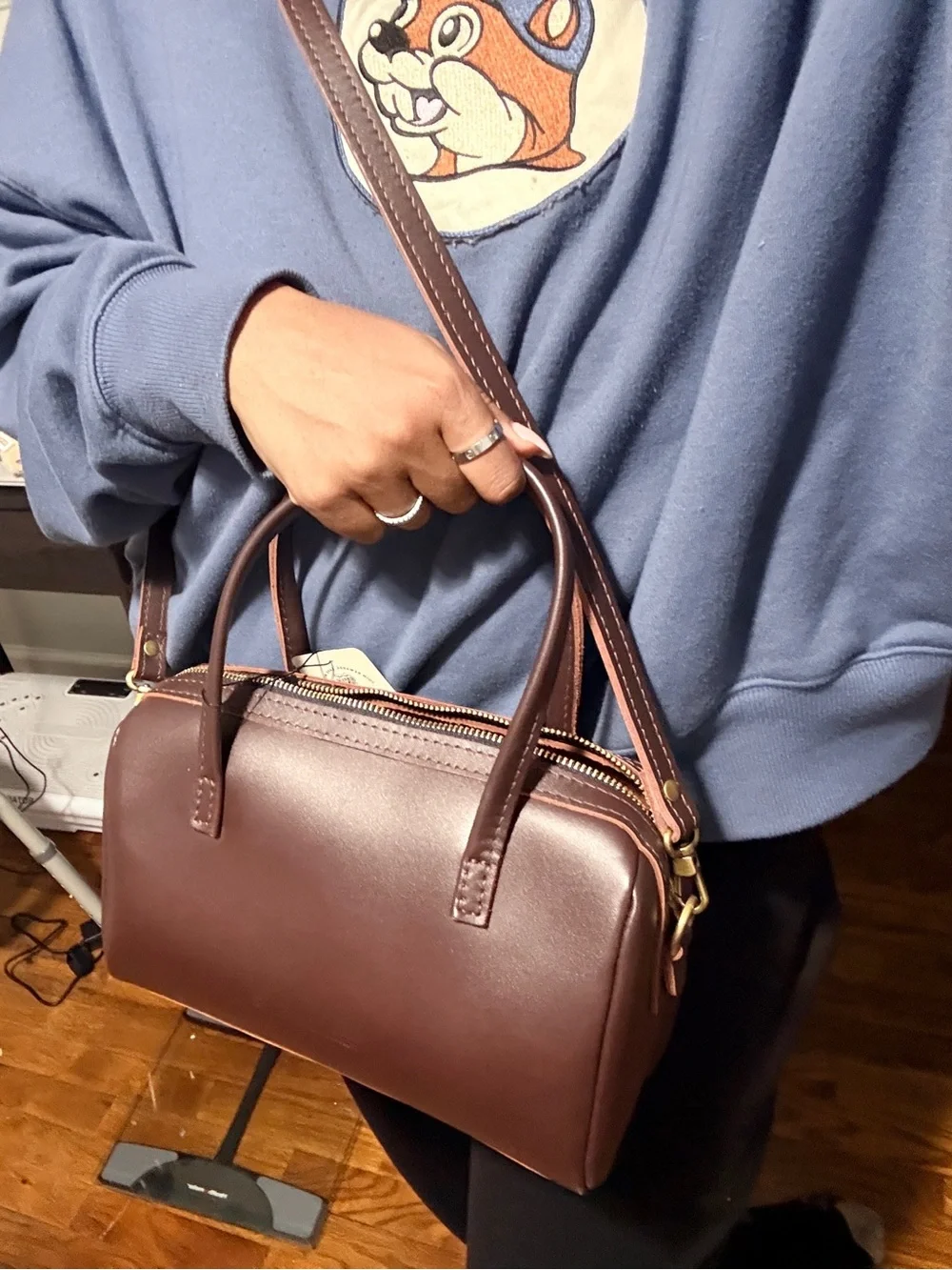 Portland Leather Sloan Satchel Handbag